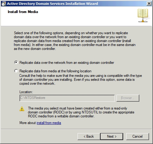 How To Install Secondary Domain Controller 2008 Election