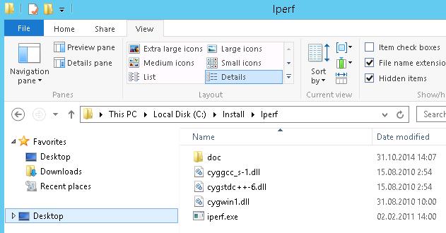 Iperf Windows  -  7