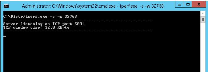 Iperf Windows  -  2