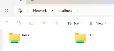 Сетевые папки перенесены на другой сервер