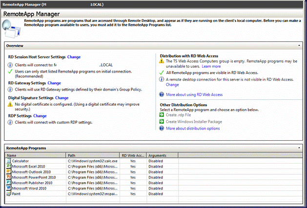 remote desktop services manager windows 10