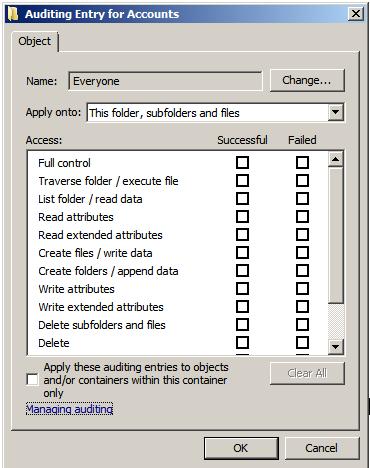 Как посмотреть открытые файлы windows server 2008