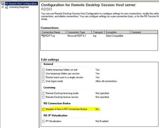 Настройка терминального сервера RD Session Host 
