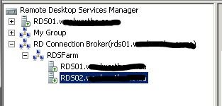 Консоль Remote Desktop Services Manager