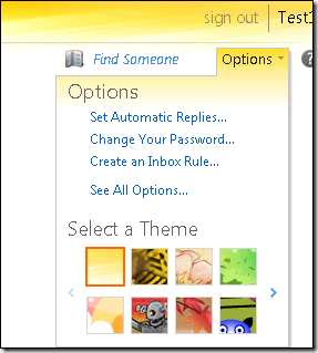 Outlook Web App (OWA) в Exchange 2010