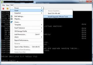 Vmware debian как установить vmware tools