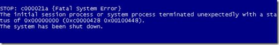 Error d0000452. computer won't boot.