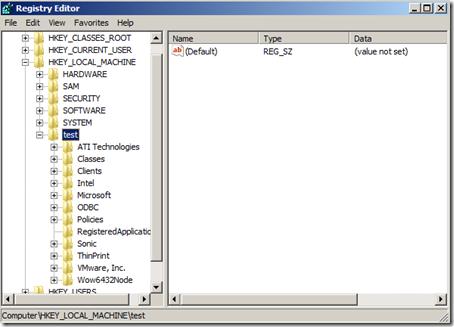 редактор реестра offline в Windows 7