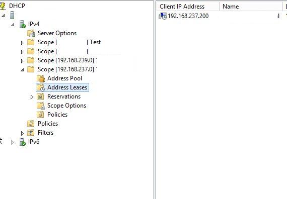 Перенос службы dhcp на новый сервер windows 2012