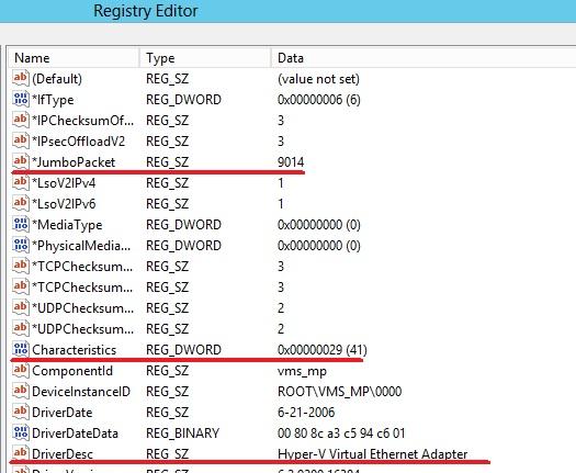 Сбой при добавлении подключений виртуального коммутатора ethernet