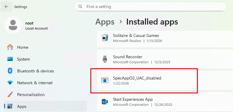 sdb файл в установленных приложениях Windows