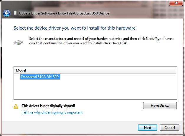 8 select device driver
