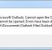 Cannot start Microsoft Outlook. Errors in the file ….outlook.pst