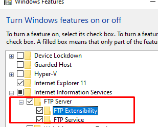Установить FTP сервер в Windows 10 и 11