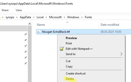 Пользовательские шрифты в профиле пользователй Windowsshrifty-v-profile