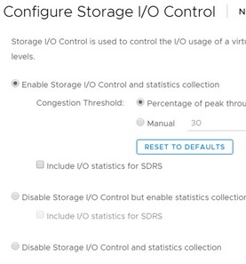 отключить storage io control в vmware esxi