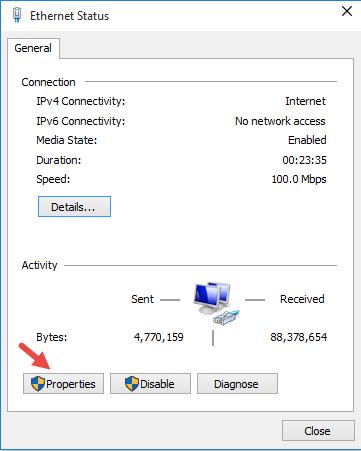 monitor arduino ethernet status