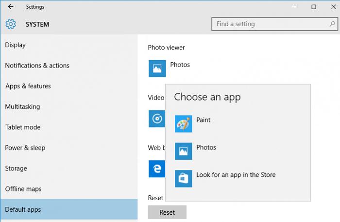 Вернуть Средство просмотра фотографий Windows в Windows 10