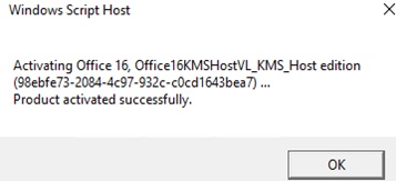 office16kmshostvl_kms_host - успешная активация kms сервера