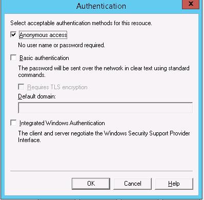 SMTP аутентфикация - анонимный доступ