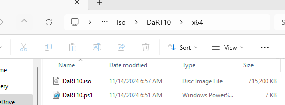 ISO образ DaRT 10