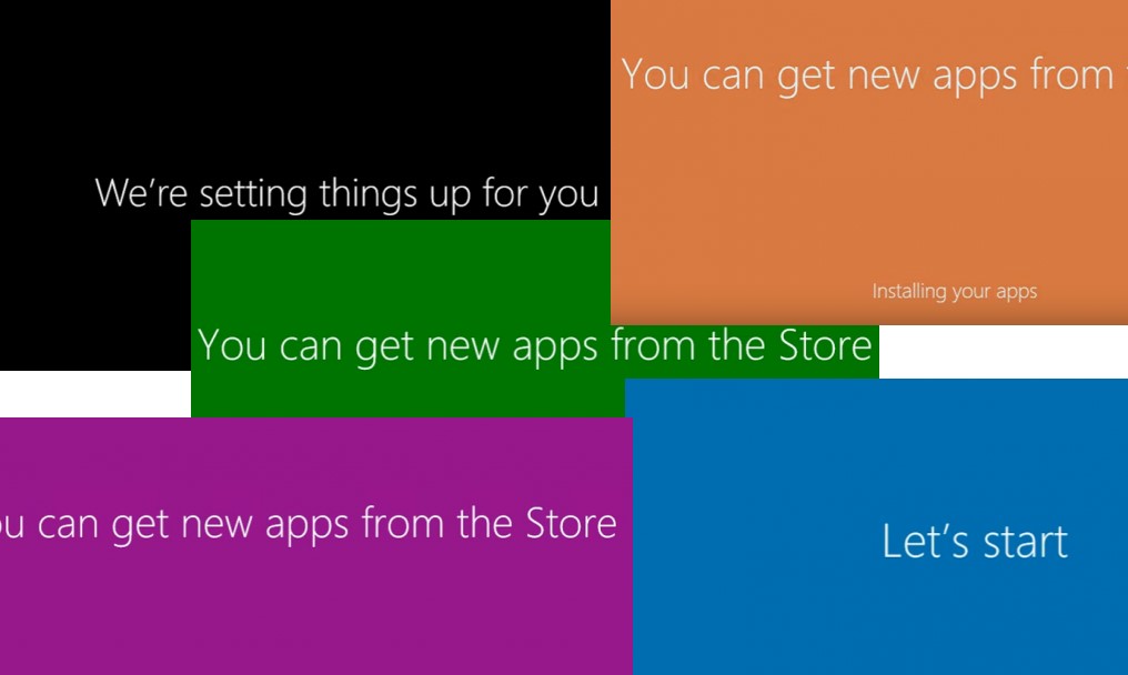 Анимация в Windows 10 при первом входе пользователя в систему