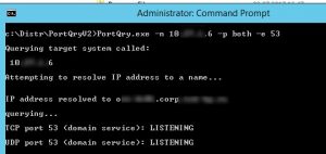 PortQry — утилита для проверки доступности TCP/UDP портов из Windows ...