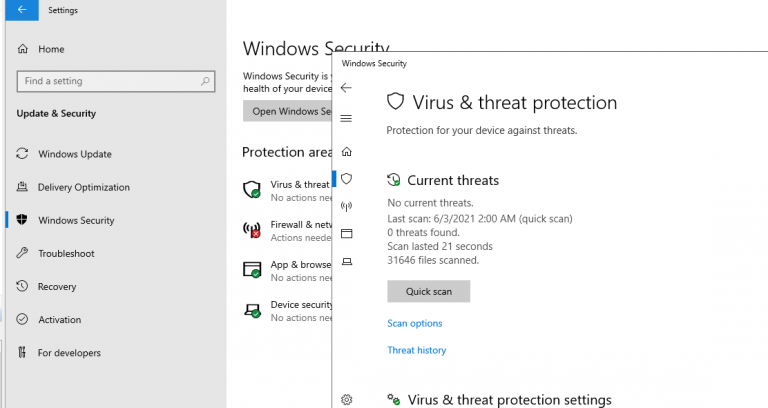 Обновление механизма обнаружения угроз для windows defender antivirus как удалить