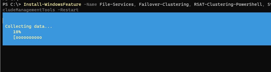 Установка роли failover cluster в Windows Server