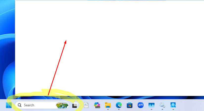 не работает поиск из таскбара в windows 11