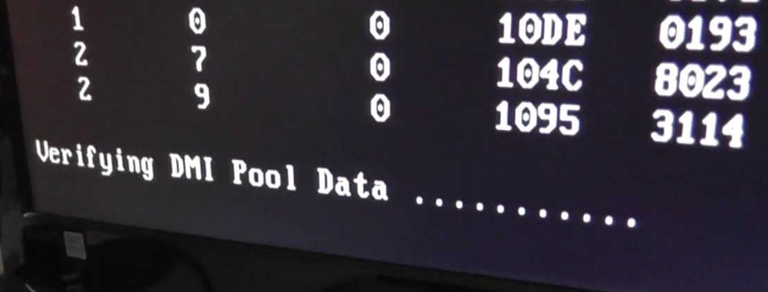 Verifying DMI Pool data и дальше не грузит. Точность данных DMI не гарантируется что это. Как устранить ошибку verifying DMI Pool data begin to update Backup BIOS. Dmi pool data