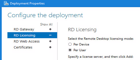 rds deployment