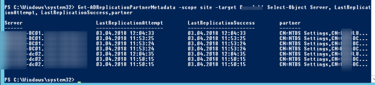 Мониторинг репликации Active Directory с помощью PowerShell | Windows ...