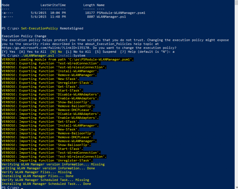 Scripting system