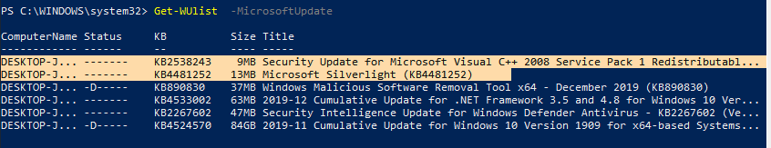 windows 7 updates kb2538243