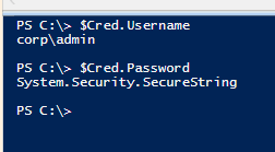 пароль хранится в System.Security.SecureString 