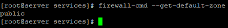 firewall-cmd —get-default-zone