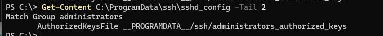 AuthorizedKeysFile файл с ssh ключами для админов
