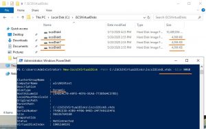 Состояние виртуального диска не подключен iscsi