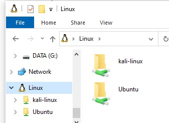 доступ к файловой системе linux wsl из проводника Windows