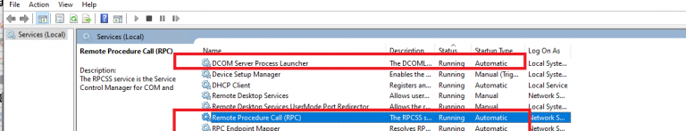 Удаленный вызов процедур rpc что это за служба windows 10