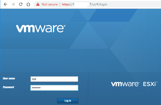 vmware vSphere Web Client