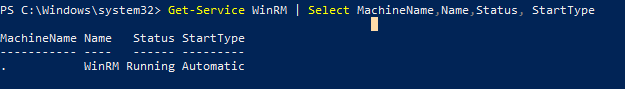 служба WinRM в windows