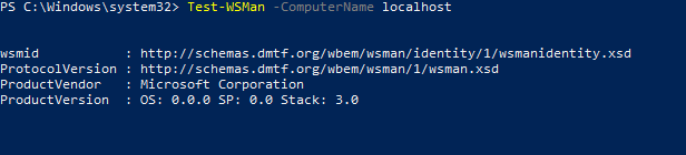 Test-WSMan проверка подключения powershell remoting