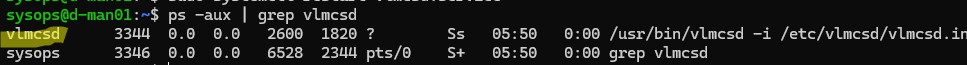 ps-aux grep-vlmcsd