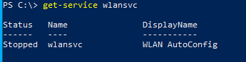 запусить WlanSvc в Windows Server 2019