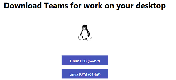 скачать deb и rpm пакеты microsoft teams для linux