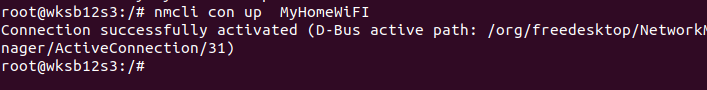 nmcli - создать точку доступа wi-fi с помощью network manager в linux