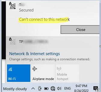 Windows не удается подключиться к этой Wi-Fi сети | Windows для системных администраторов