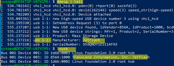 usb устройство пробросить в Windows Subsystem for Linux